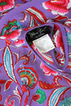 Diane Freis Balloon Sleeve Blouse M/L