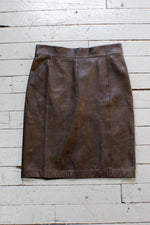 Akris Buttery Leather Skirt M