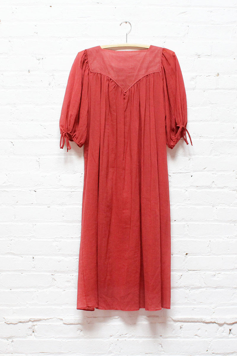 Ruby Gauze Dress