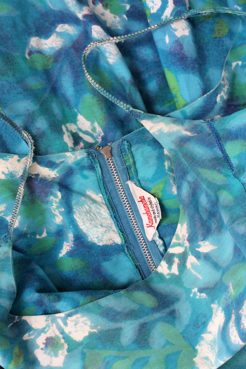 Kamehameha Ocean Blue Dress M