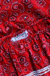 Scarlet Bandana Off Shoulder Top