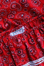 Scarlet Bandana Off Shoulder Top