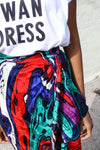 Marble Silk Escada Skirt XS/S