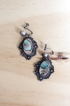 Abalone Mexican Silver Earrings