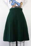 Ivy Green Box Pleat Skirt S