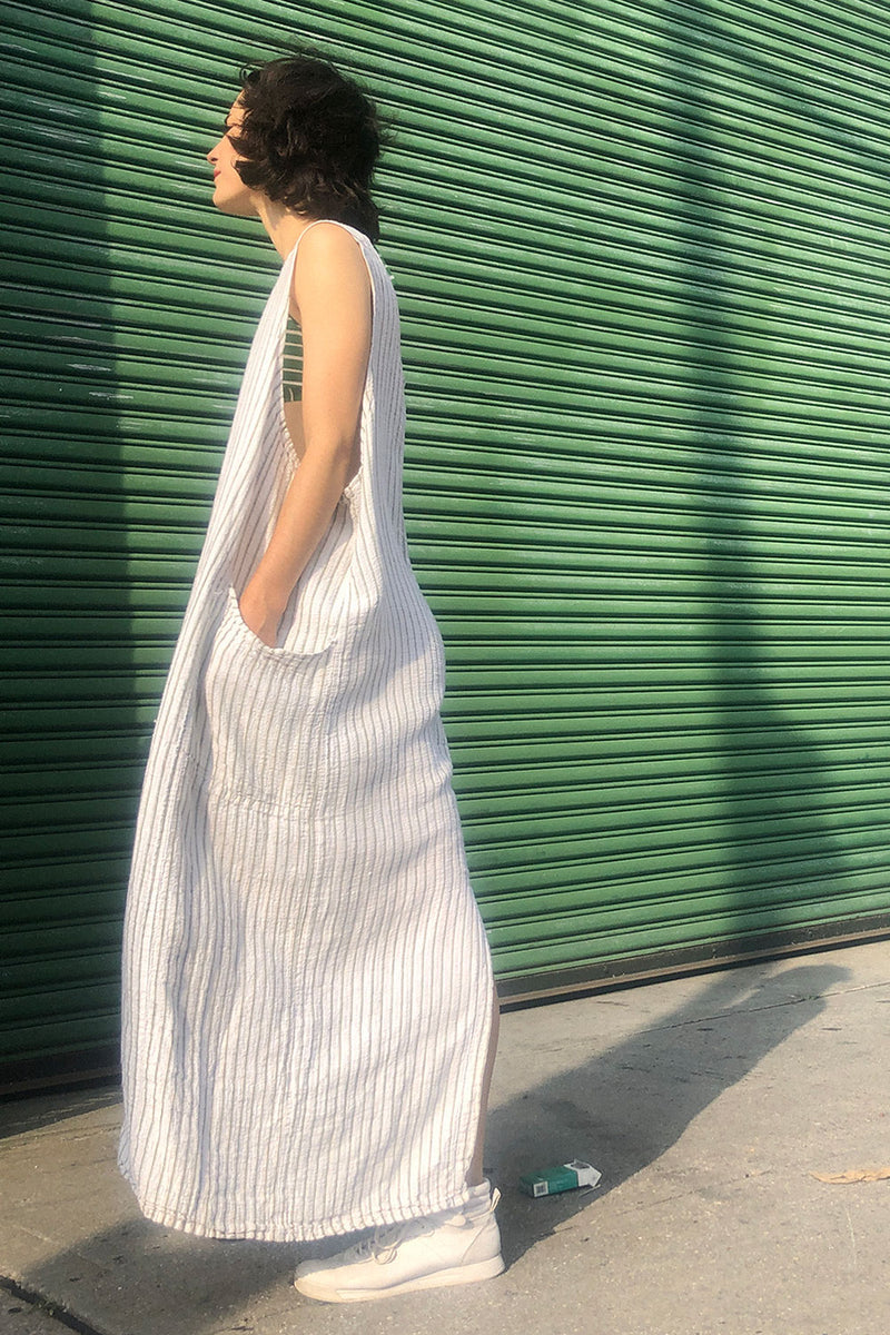 linen sack dress Flax Linen Sack Dress S-L OMNIA