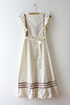 Debbie Ruffle Day Dress XS