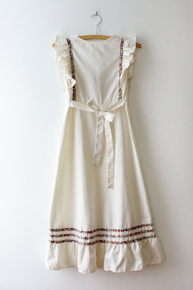 Debbie Ruffle Day Dress XS