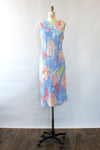 Ralph Lauren Pastel Floral Dress M/L