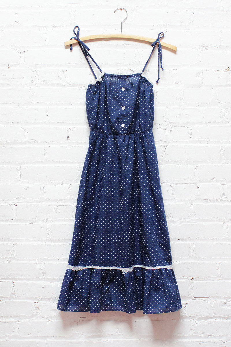 Polka Dot Sundress XS