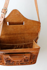Textural Tab Satchel Purse