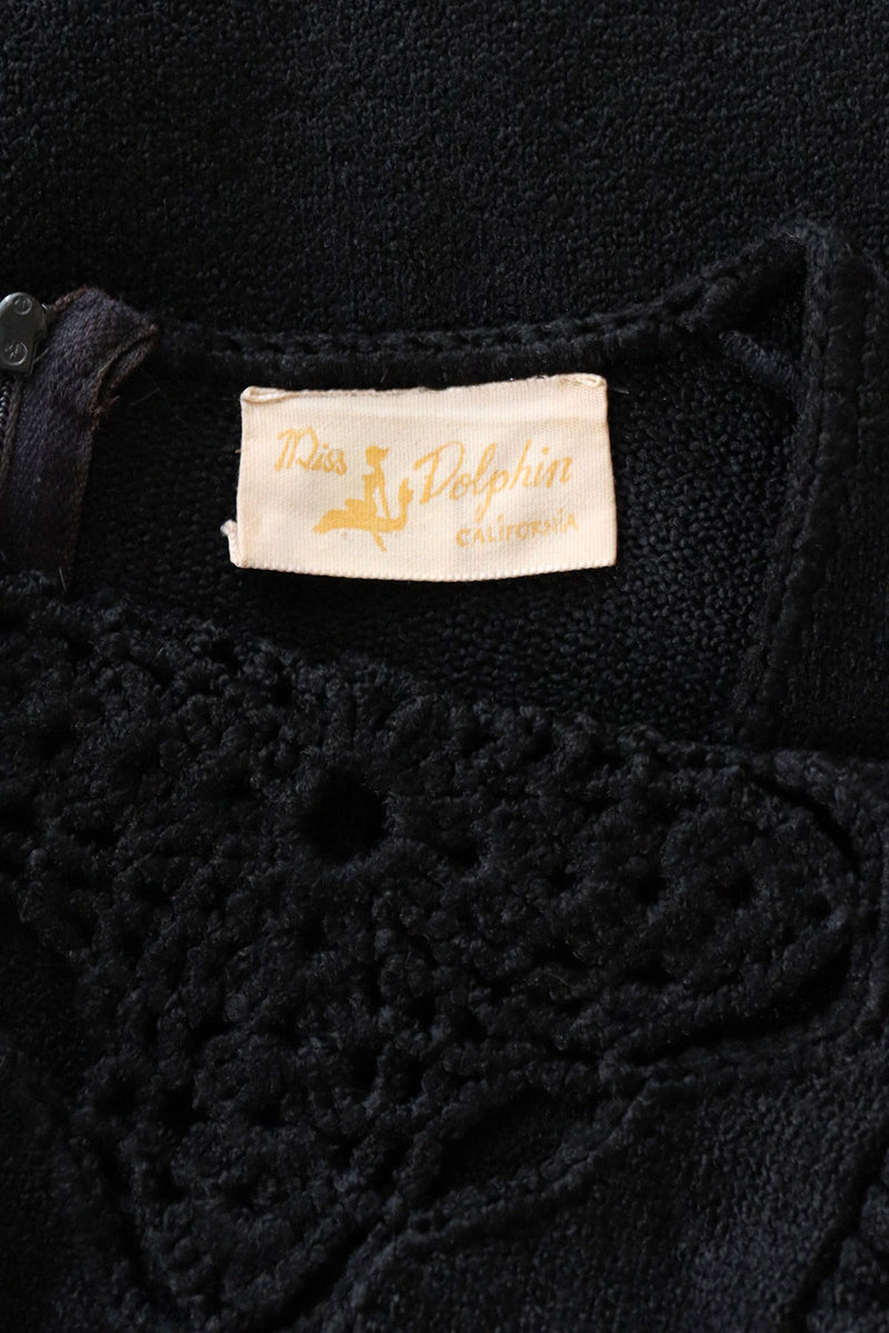 Miss Dolphin Noir Knit Ensemble S/M