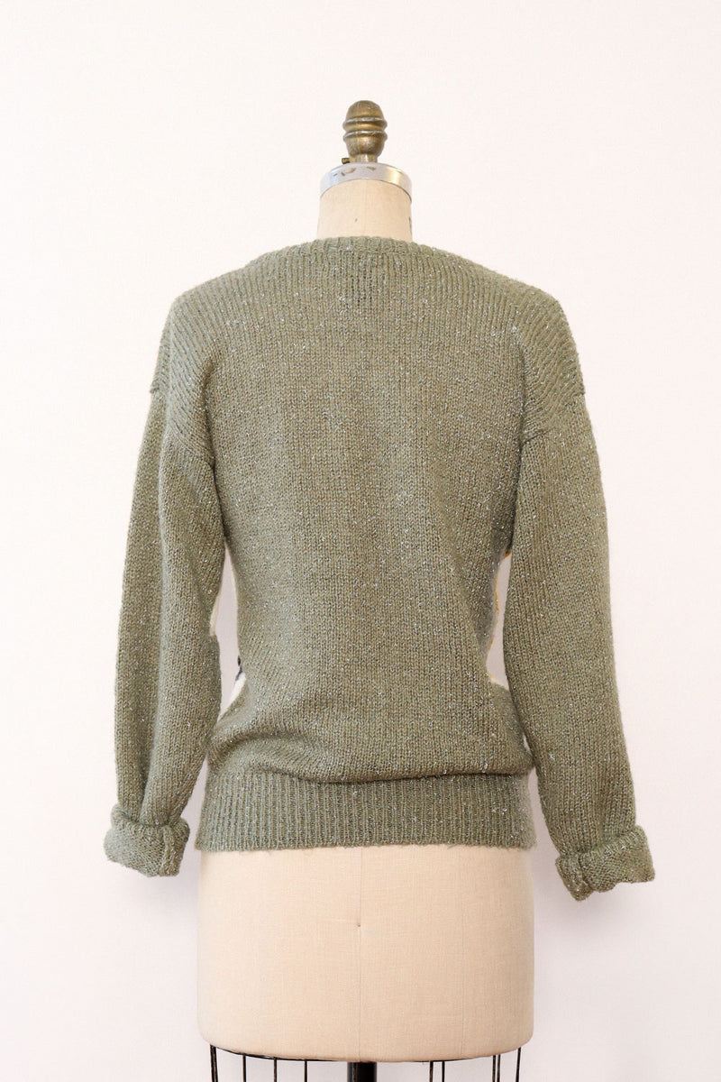 Foxy Sequin Sweater S/M