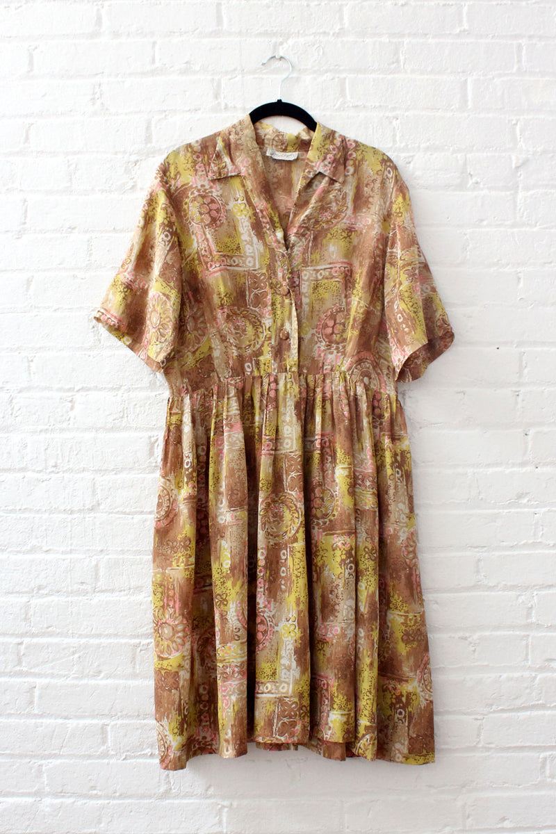 Midcentury Ann Taylor Dress M/L OMNIA Midcentury Ann Taylor Dress M/L OMNIA