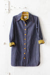 Sun Drop Denim Shirtdress S/M