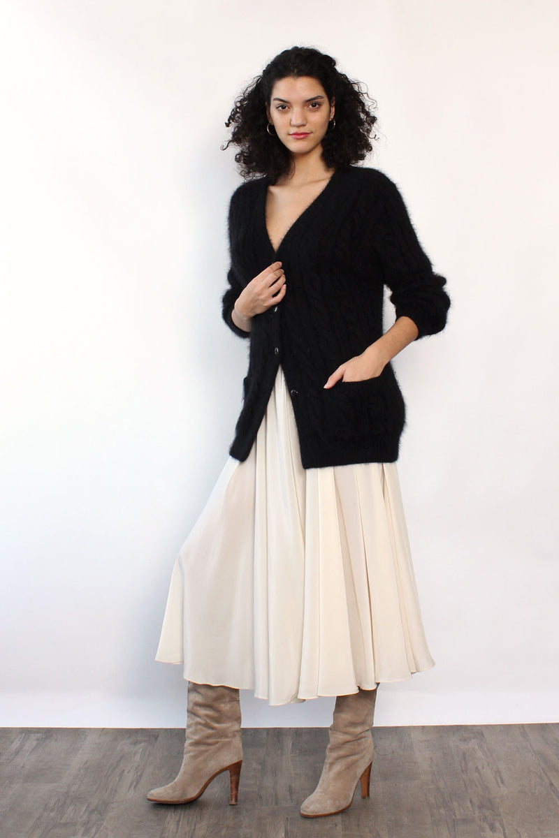 Rafaella Angora Long Cardi S-L