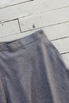 Gray Giorgio Circle Skirt L