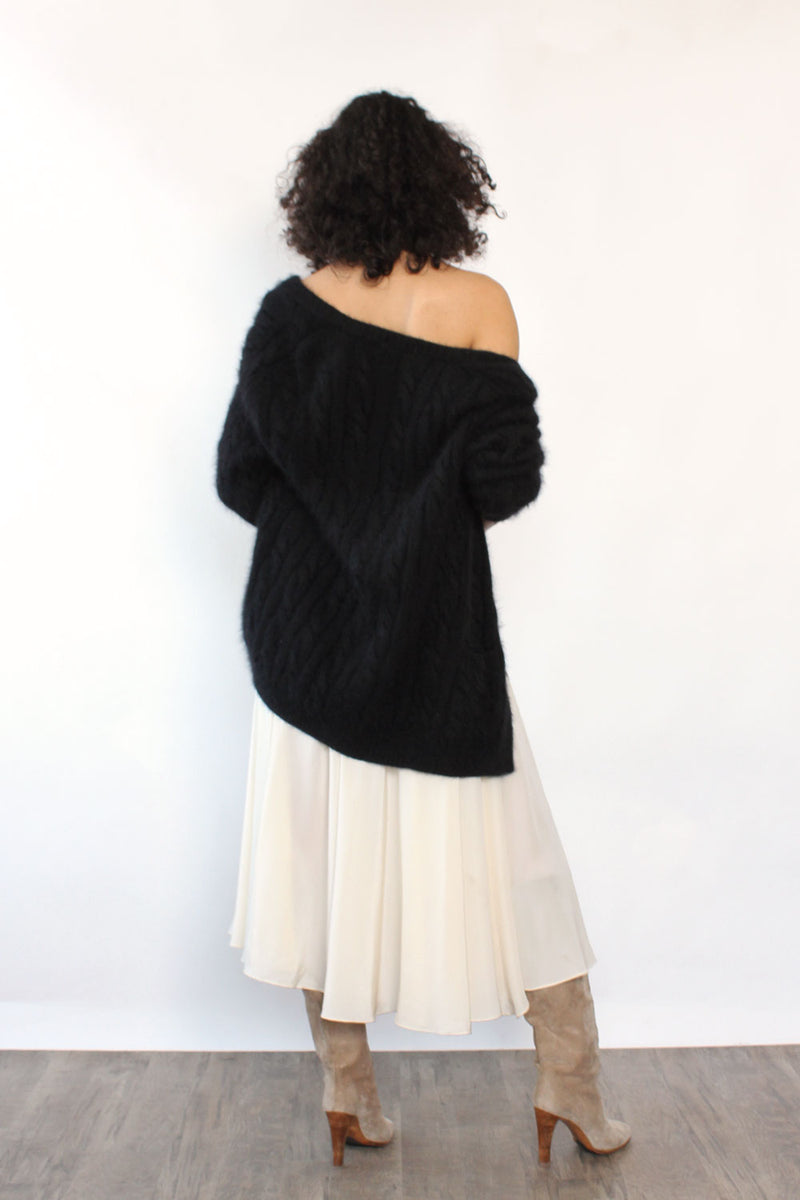 Rafaella Angora Long Cardi S-L
