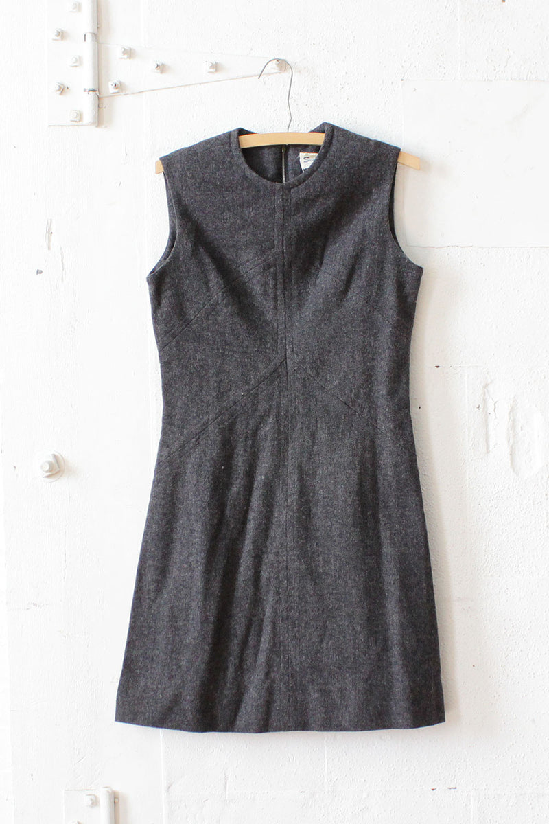 Charcoal Fit and Flare Dress S/M