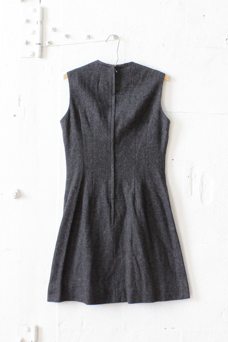 Charcoal Fit and Flare Dress S/M