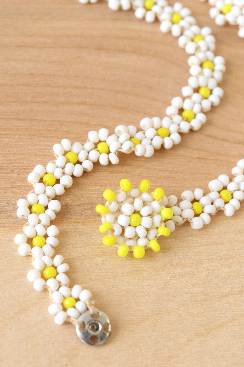 Daisy Chain Beaded Choker Necklace Tutorial Daisy Chain Choker