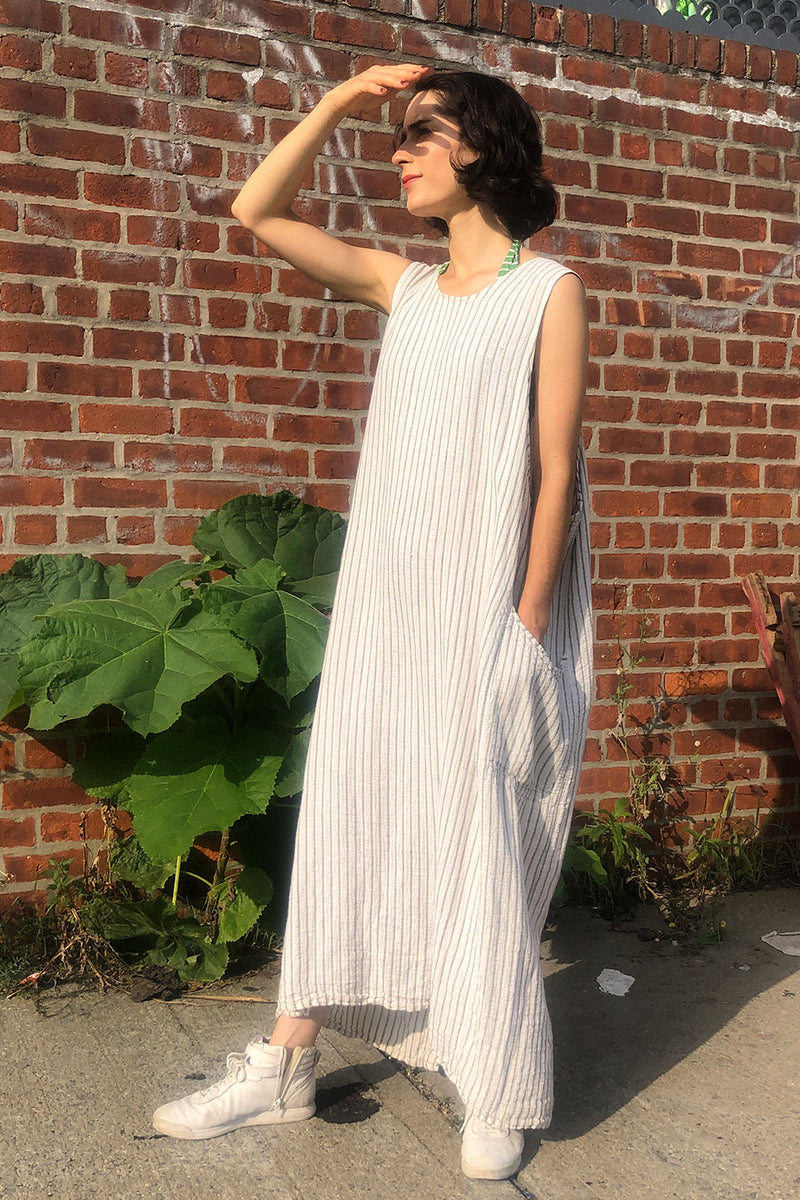 Flax Linen Sack Dress S-L Flax Linen Sack Dress S-L