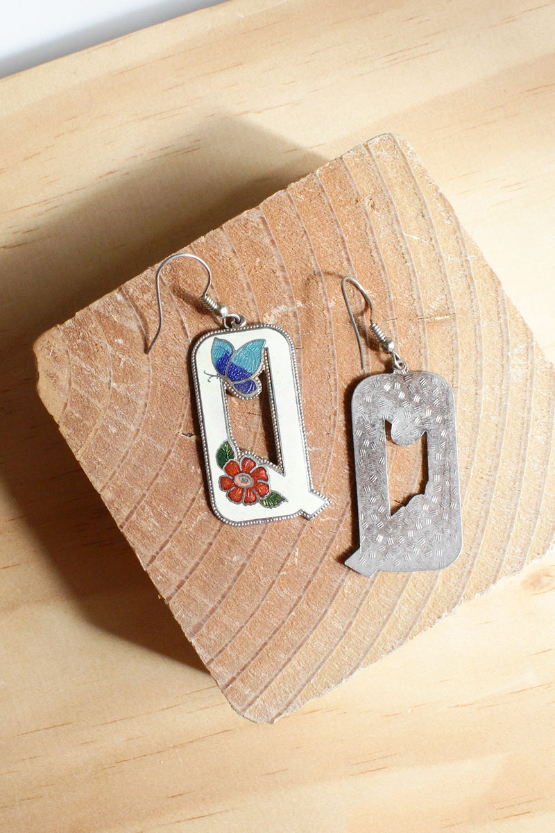 Q for Queen Earrings