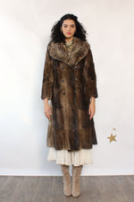 1970s Plainfield Beaver Fur Coat XS/S