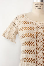 Ivory Crochet Everyday Dress M/L