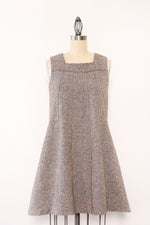 Tweed Jumper Dress XS