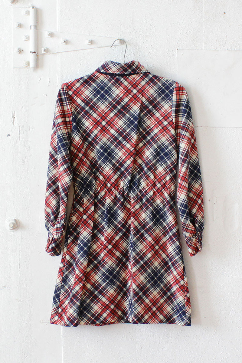 Jan Plaid Mini Dress XS/S