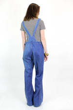 70s Chess King Denim Overalls M