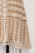 Ivory Crochet Everyday Dress M/L
