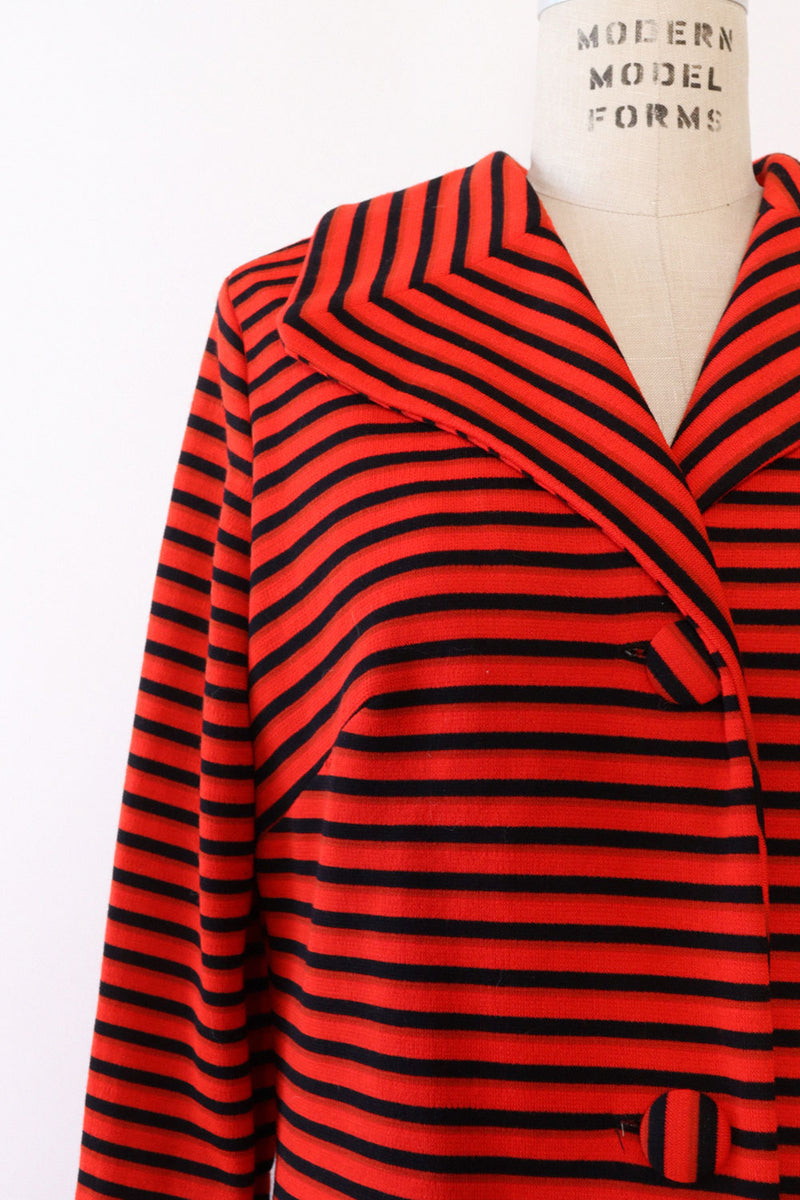 Fire Stripe Knit Jacket M/L