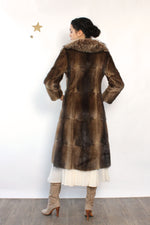 1970s Plainfield Beaver Fur Coat XS/S