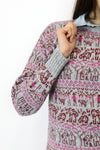 SALE...Fair Isle Wool Sweater XS