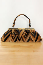 Chevron Carpet Baguette Bag