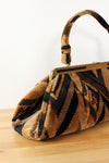 Chevron Carpet Baguette Bag