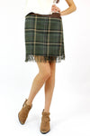 Ralph Lauren kiltie wrap skirt M