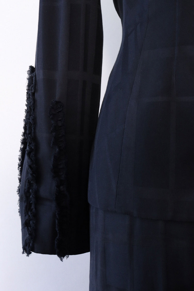 Thierry Mugler Deconstructed Skirt Suit