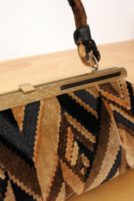 Chevron Carpet Baguette Bag