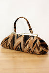 Chevron Carpet Baguette Bag