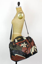 patchwork tribal bag