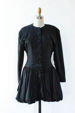Black Rose Blazer Blouse XS