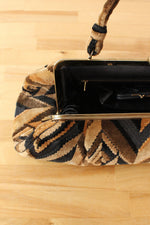 Chevron Carpet Baguette Bag