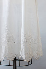 Embroidered Slip Dress S-L