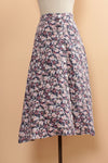 Chrysanthemum Button Skirt M/L
