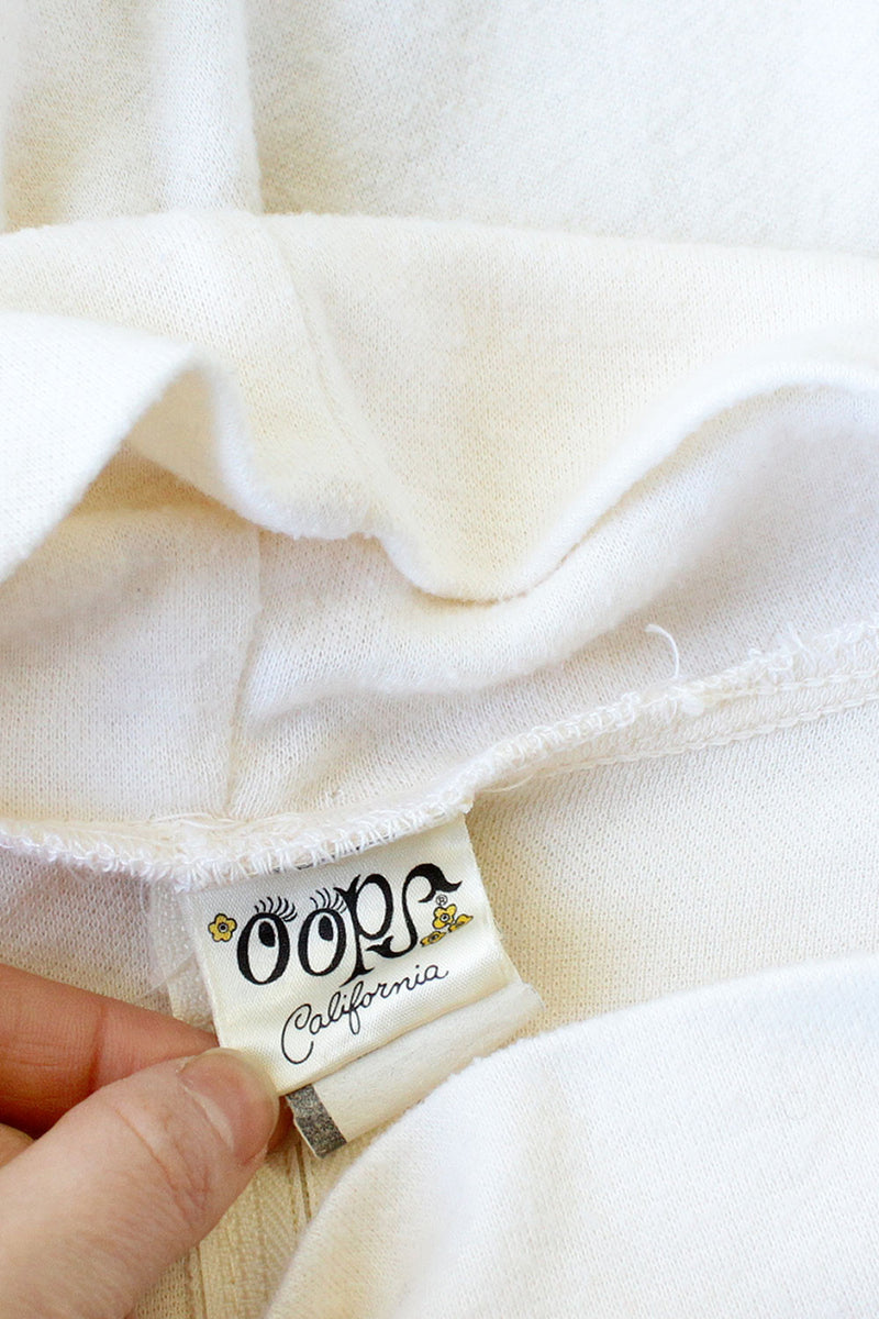 Ivory Funnel Neck Dress XS