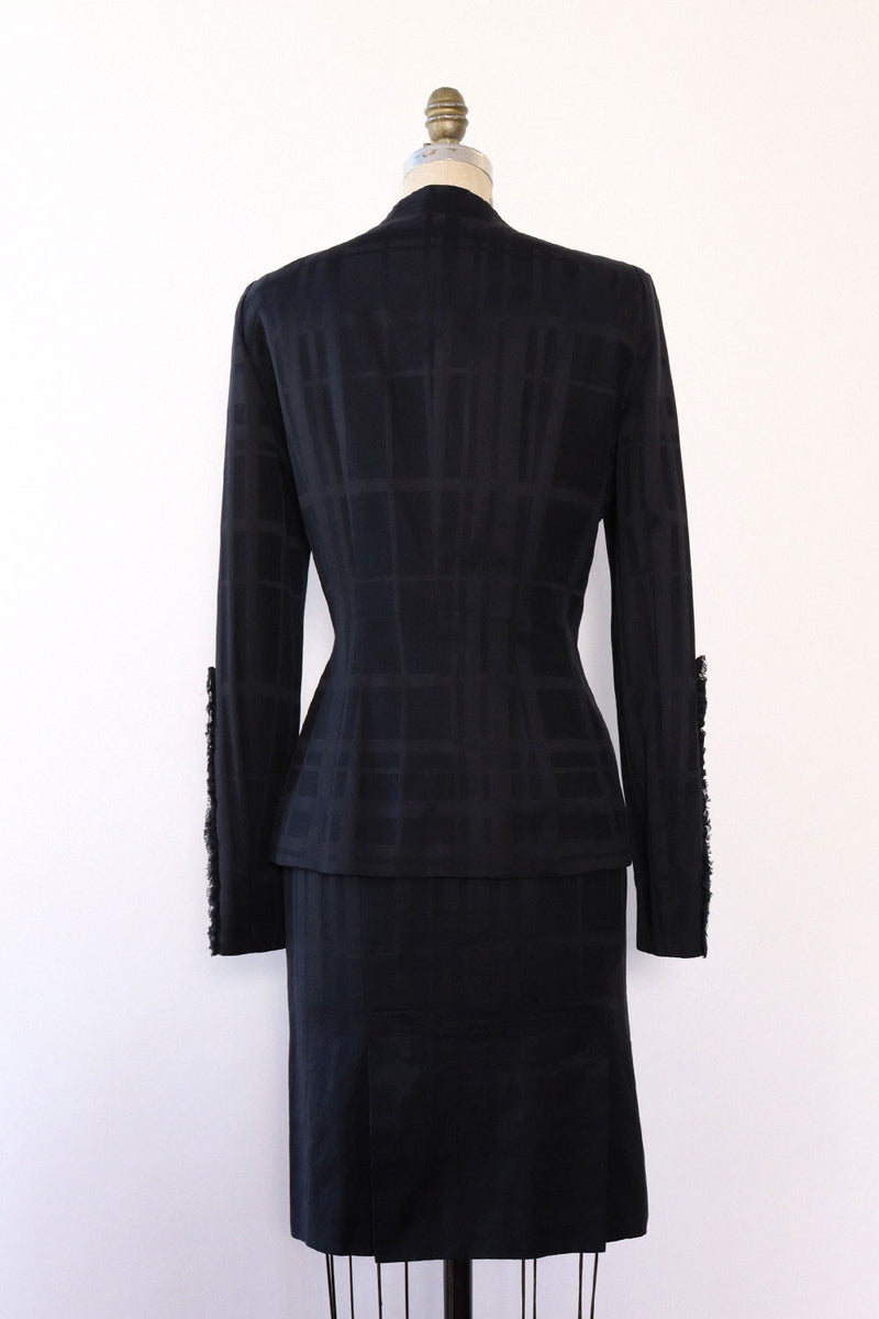 Thierry Mugler Deconstructed Skirt Suit