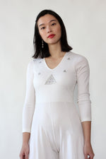 Manchester Embellished Palazzo Jumpsuit XS/S
